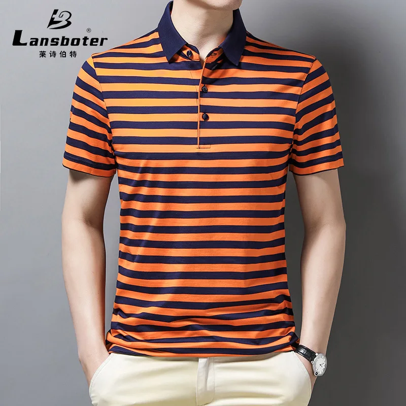 Мужская футболка из шелка тутового шелкопряда с коротким рукавом, летняя Молодежная дышащая Солнцезащитная футболка, ледяная синяя полосатая рубашка-поло с отложным воротником и рукавом до локтя
Мужская футболка из шелка тутового шелкопряда с коротким рукавом, летняя Молодежная дышащая Солнцезащитная футболка, ледяная синяя полосатая рубашка-поло с отложным воротником и рукавом до локтя