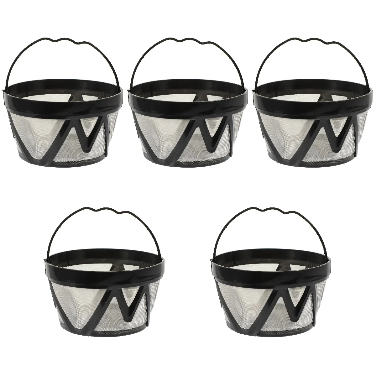 5x K Cups Filter Reusable Coffee Filter Small Filter Basket Coffee Filter Cup for Office Home Café Shop
5x K Cups Filter Reusable Coffee Filter Small Filter Basket Coffee Filter Cup for Office Home Café Shop