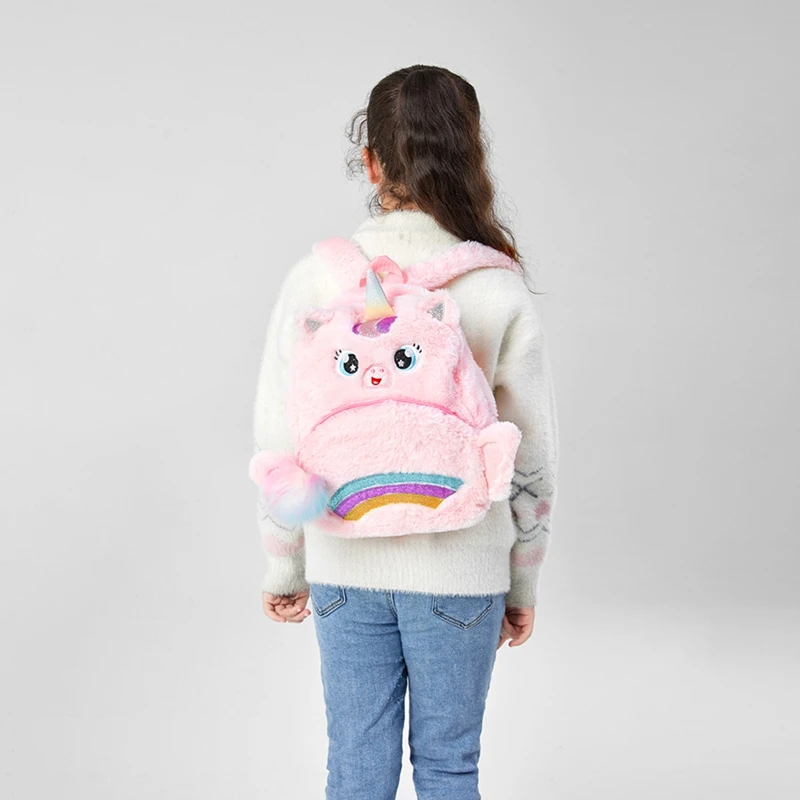 Soft Fur Unicorn Schoolbag Winter Purse Cute Kids Backpack Children Christmas Gift Kidergarten Child Plush Backpacks
Soft Fur Unicorn Schoolbag Winter Purse Cute Kids Backpack Children Christmas Gift Kidergarten Child Plush Backpacks