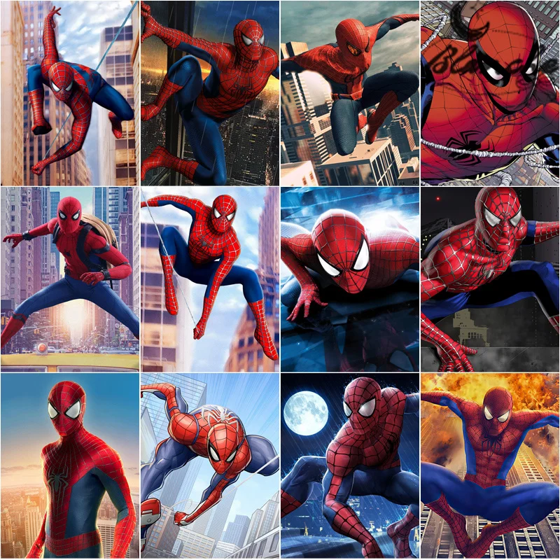 5D алмазная живопись японского аниме Marvel Человек-паук Набор для вышивки крестом Алмазная мозаика «сделай сам» Алмазная вышивка домашний дек...
5D алмазная живопись японского аниме Marvel Человек-паук Набор для вышивки крестом Алмазная мозаика «сделай сам» Алмазная вышивка домашний дек...