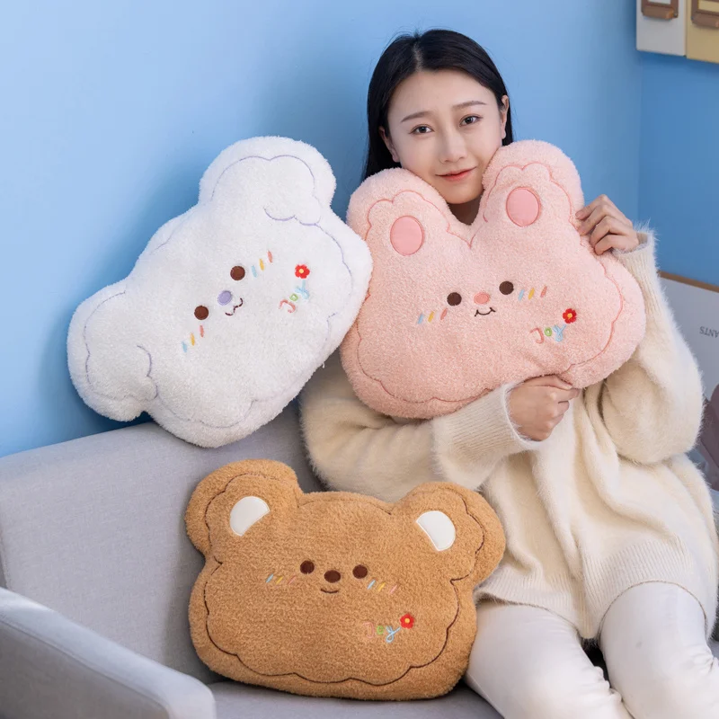 Creative Cute Plush Dog Rabbit Bear Doll Toy Puff Pillow Children Accompany Birthday Gift To Girlfriend Drop Shipping
Creative Cute Plush Dog Rabbit Bear Doll Toy Puff Pillow Children Accompany Birthday Gift To Girlfriend Drop Shipping