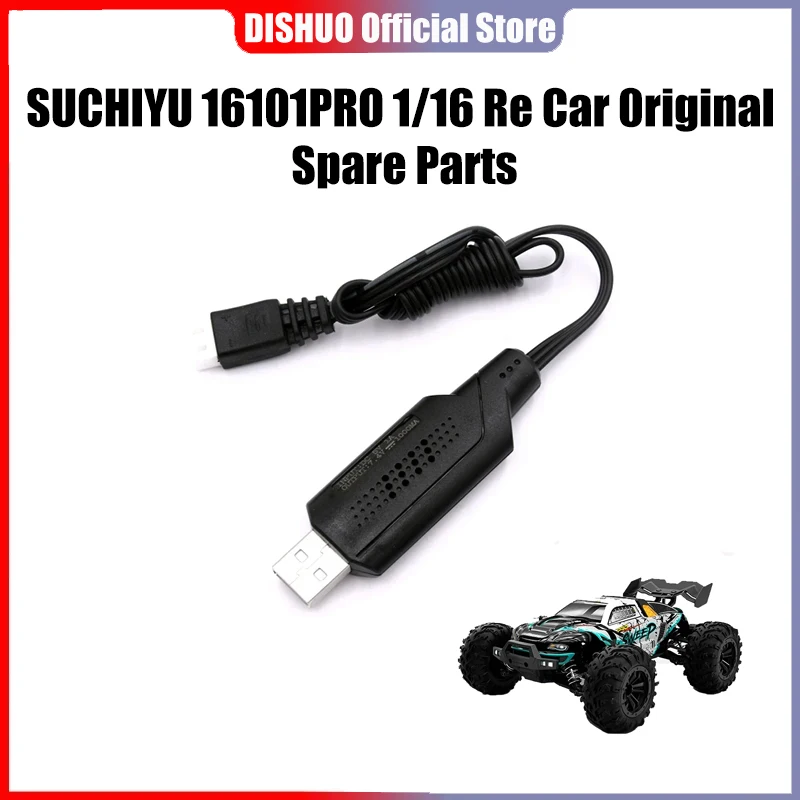SCY 16101PRO 1/16 RC Car 6052 оригинальный зарядный кабель оригинальные запасные части