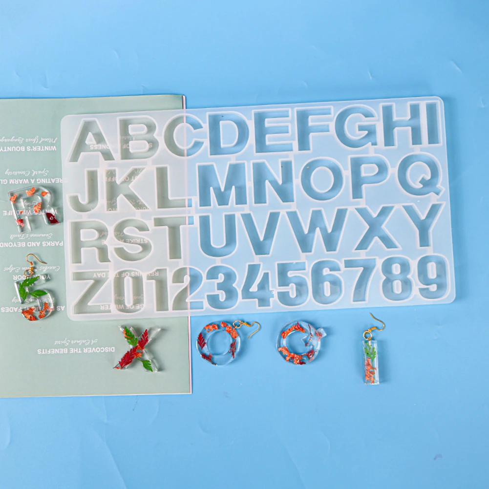 Alphabet Number Mold Letter Silicone Props Letter Epoxy Resin Props DIY Jewelry Keychain Casting Process Mould
Alphabet Number Mold Letter Silicone Props Letter Epoxy Resin Props DIY Jewelry Keychain Casting Process Mould