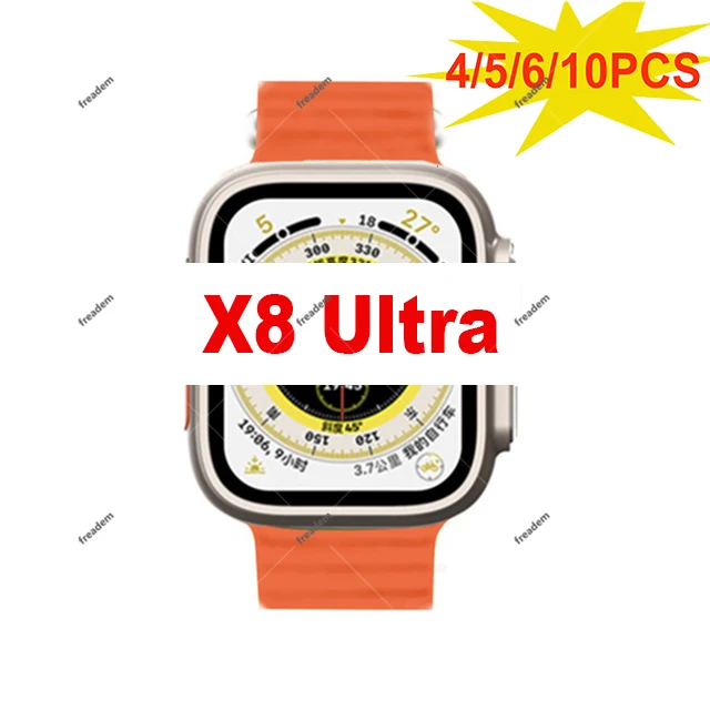 Lastest Series 8 X8 Ultra Smart Watch Men 2.08 Inch NFC Bluetooth Call Wireless Charging ECG Always-On Display Sport Smart Watch
Lastest Series 8 X8 Ultra Smart Watch Men 2.08 Inch NFC Bluetooth Call Wireless Charging ECG Always-On Display Sport Smart Watch