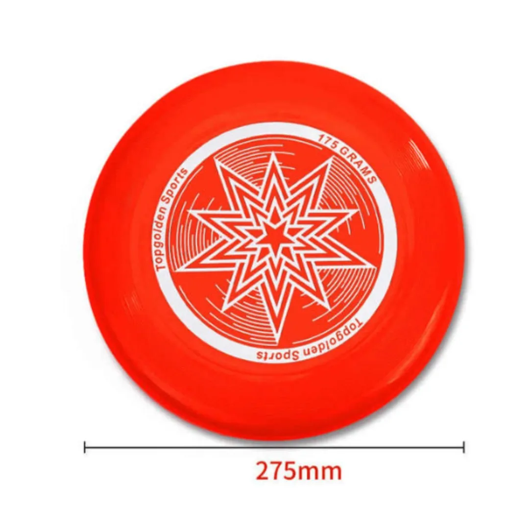 

Flying Disc Throwing Whirling Disc Flying Toy Leisure Toy for Outdoor Sport Competitions Team Beach Games Disc Golf 27cm
