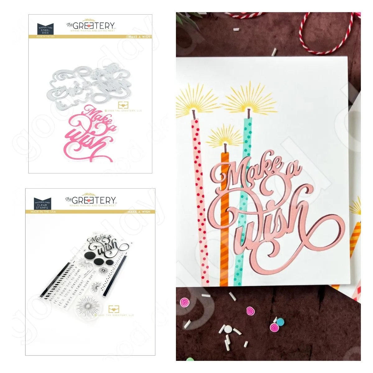2023 New Make a Wish Cutting Dies and Stamps Scrapbook Diary Decoration Embossing Template DIY Greeting Card Handmade Hot Sale
2023 New Make a Wish Cutting Dies and Stamps Scrapbook Diary Decoration Embossing Template DIY Greeting Card Handmade Hot Sale