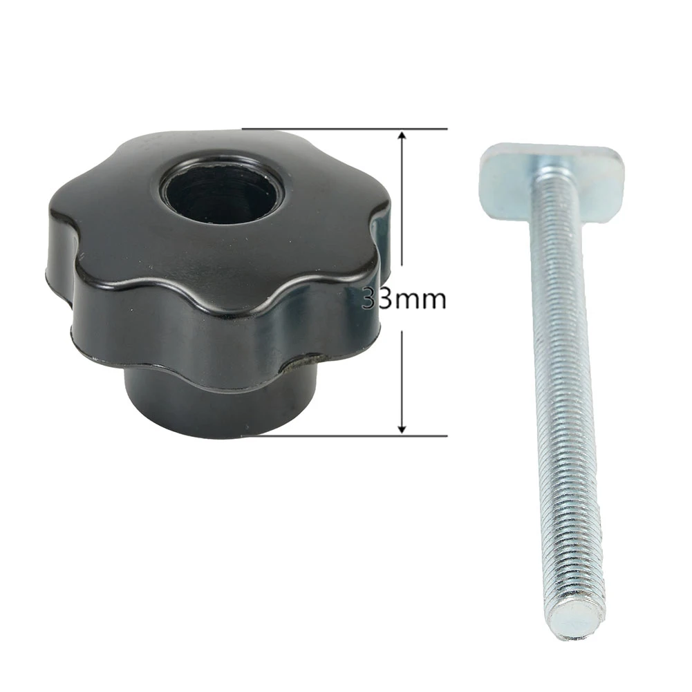 8pc/set Carpenter T-Slider Bolt M8 100mm T-Slider Bolt Plastic Thumb Knob Miter Track T-Track Carpentry Woodworking Hand Tools
8pc/set Carpenter T-Slider Bolt M8 100mm T-Slider Bolt Plastic Thumb Knob Miter Track T-Track Carpentry Woodworking Hand Tools