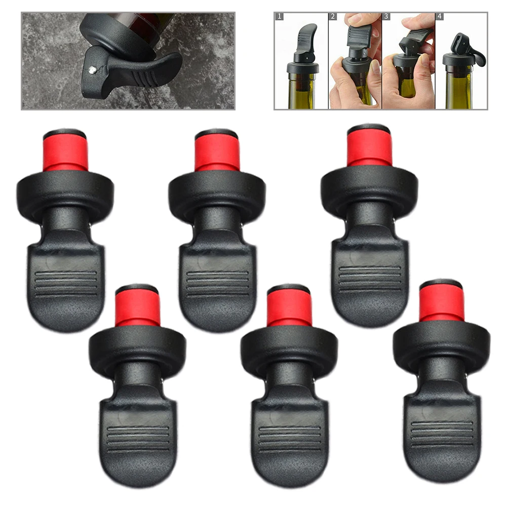 Wine Bottle Stopper Bar Hand Press Sealing Champagne Beers Cap Beers Cork Plug Seal Lids Vacuum Fresh-keeping Wine Bottle Plug
Wine Bottle Stopper Bar Hand Press Sealing Champagne Beers Cap Beers Cork Plug Seal Lids Vacuum Fresh-keeping Wine Bottle Plug