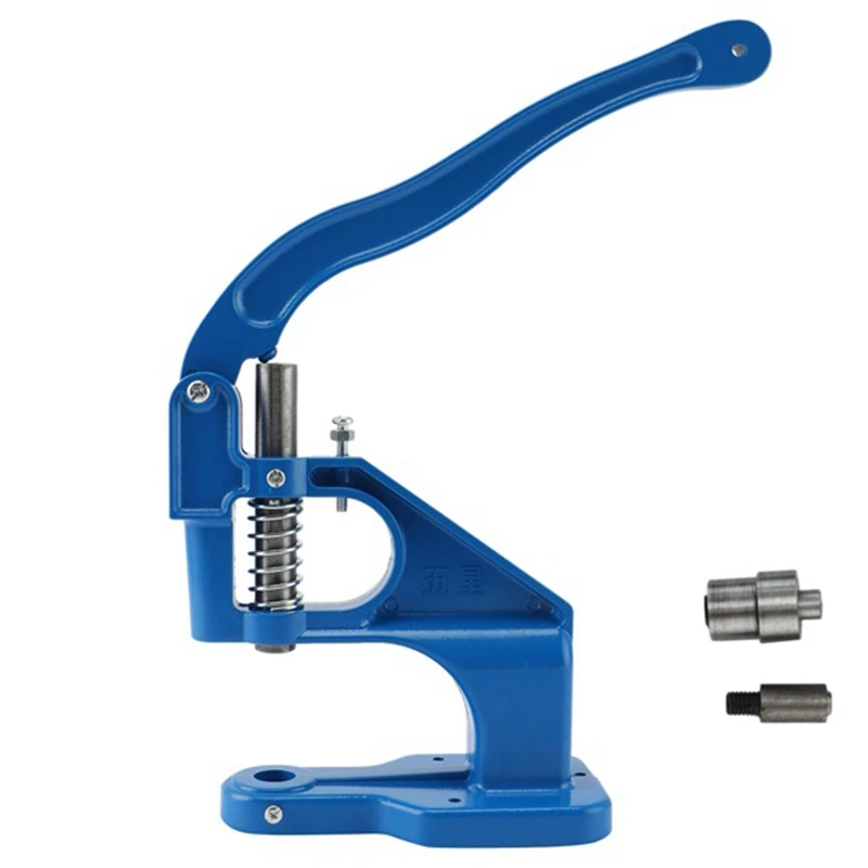 1Set Hand Punch Press Machine For Eyelet Grommet Dies Or Double Cap Rivets Dies Mould Tool Snap Buttons Craft 
1Set Hand Punch Press Machine For Eyelet Grommet Dies Or Double Cap Rivets Dies Mould Tool Snap Buttons Craft