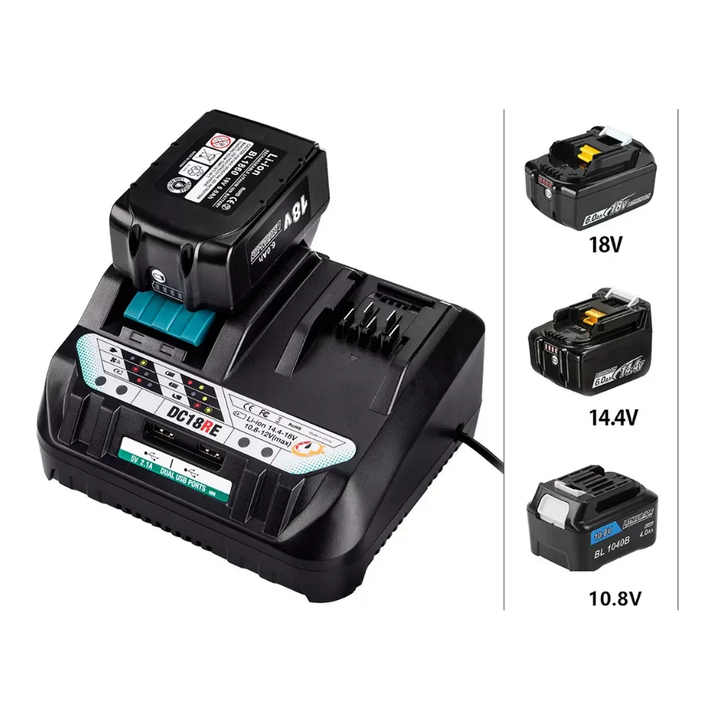Новинка, зарядное устройство для литий-ионных аккумуляторов DC18RE для Makita 18 в 14,4 В 10,8 в 12 В, инструменты BL1830 BL1430 BL1016 BL1021 BL1041 DC18RF и DC
Новинка, зарядное устройство для литий-ионных аккумуляторов DC18RE для Makita 18 в 14,4 В 10,8 в 12 В, инструменты BL1830 BL1430 BL1016 BL1021 BL1041 DC18RF и DC