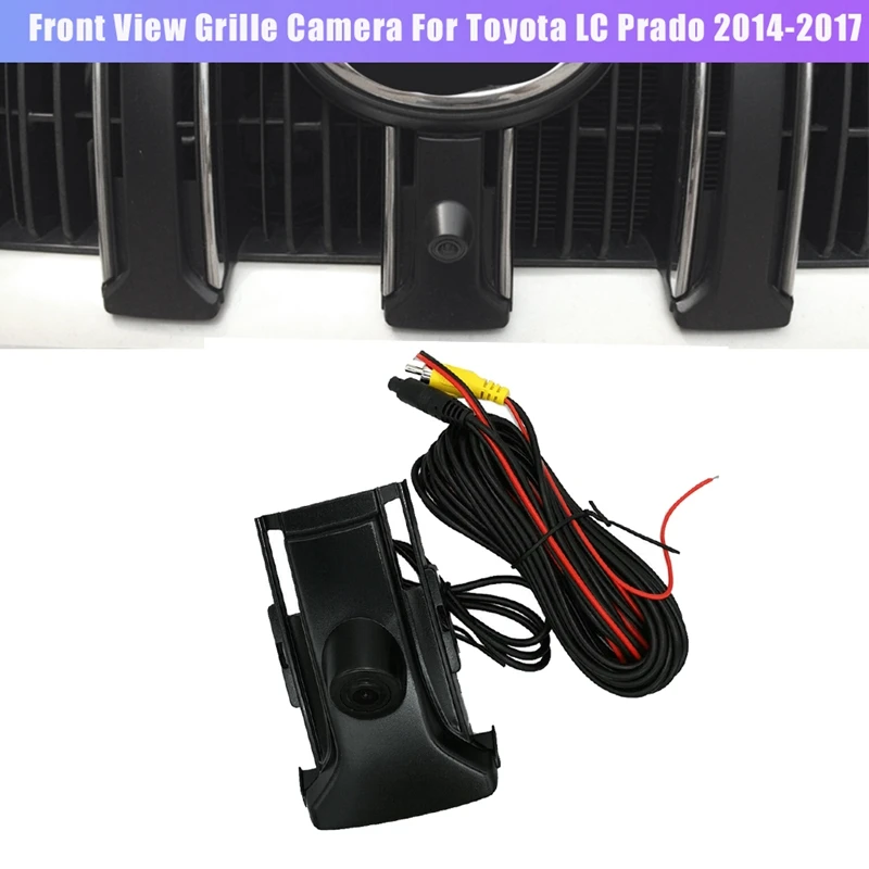 Car Front View Grille Camera for Toyota Land Cruiser Prado 2014-2017 Vehicle Parking Assist Camera
Car Front View Grille Camera for Toyota Land Cruiser Prado 2014-2017 Vehicle Parking Assist Camera