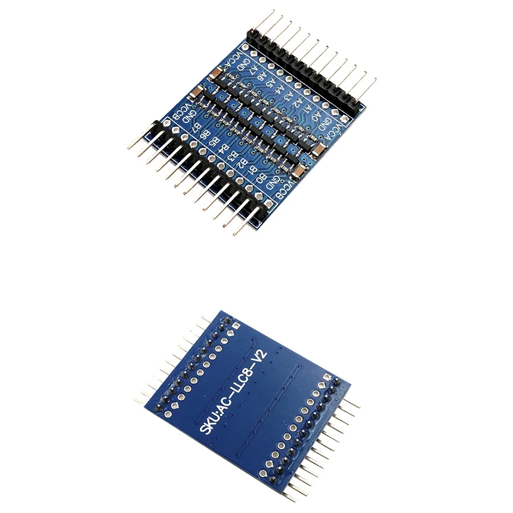 8-канальная плата преобразователя логического уровня IIC I2C UART SPI TTL для двухнаправленного двухстороннего модуля PCB Raspberry Pi
8-канальная плата преобразователя логического уровня IIC I2C UART SPI TTL для двухнаправленного двухстороннего модуля PCB Raspberry Pi