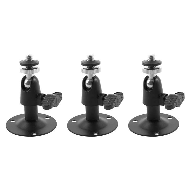 3Pcs 2.6 Inch High Wall Ceiling Mount Stand Bracket For Security CCTV Camera
3Pcs 2.6 Inch High Wall Ceiling Mount Stand Bracket For Security CCTV Camera