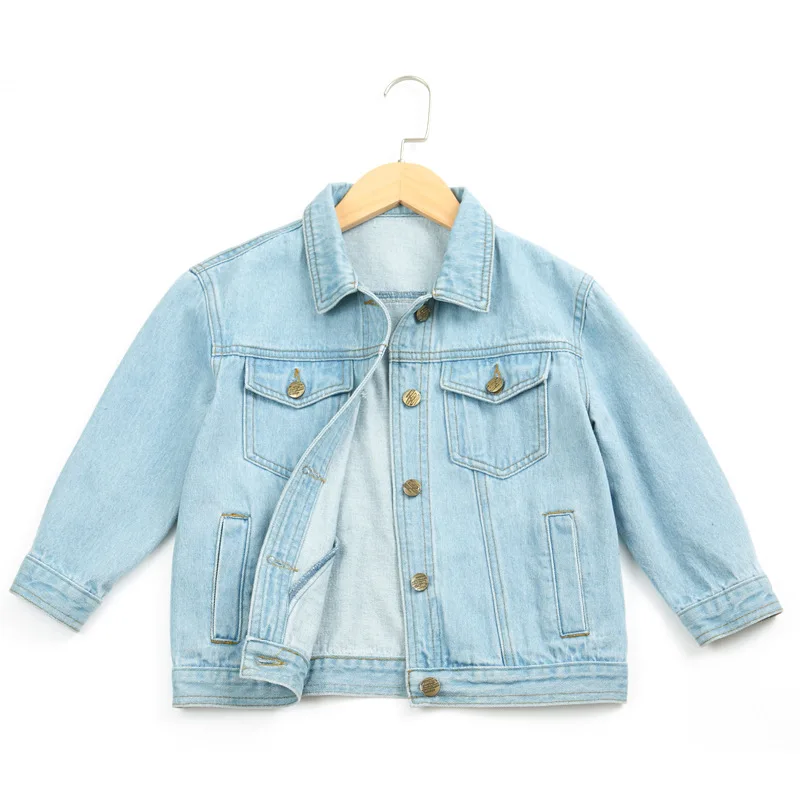 New 2022 Children Coat Girls Jeans Coat Denim Baby Jackets Toddler Autumn Coat Kids Tops Long Sleeve Single Buttons,#3460
New 2022 Children Coat Girls Jeans Coat Denim Baby Jackets Toddler Autumn Coat Kids Tops Long Sleeve Single Buttons,#3460