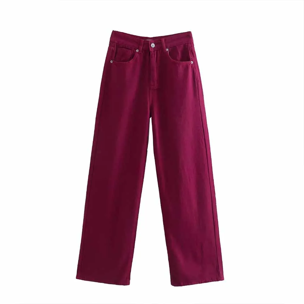URMASZA2022 women's spring and summer new high street fashion loose color low waist women's jeans
URMASZA2022 women's spring and summer new high street fashion loose color low waist women's jeans
