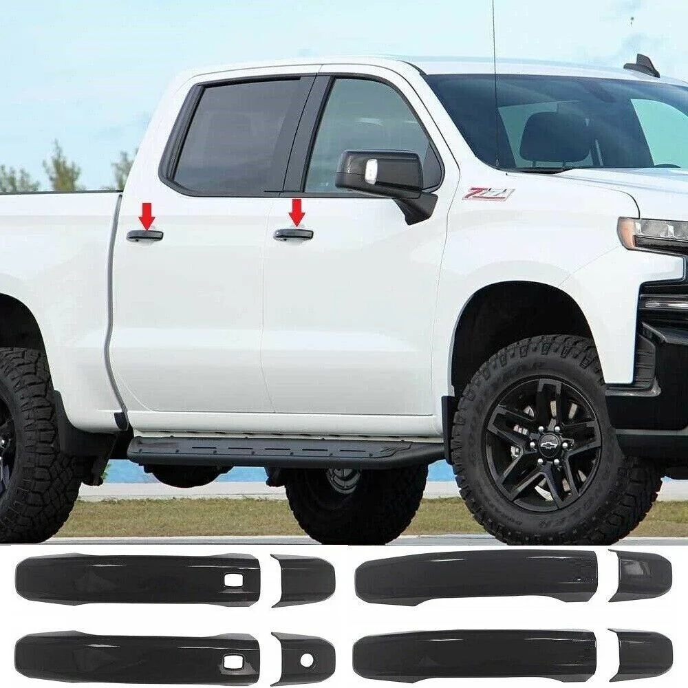 2019 Chevy Silverado GMC Sierra глянцевые черные 4Dr Чехлы для ручек с передним Smartkey
2019 Chevy Silverado GMC Sierra глянцевые черные 4Dr Чехлы для ручек с передним Smartkey