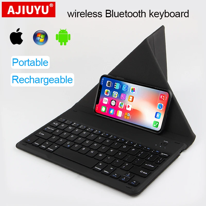 Универсальная перезаряжаемая Беспроводная Bluetooth 3,0 клавиатура AJIUYU для Apple iPhone 11 12 13 14 Pro Max Mini XR Xs 7 8 Plus SE Phone
Универсальная перезаряжаемая Беспроводная Bluetooth 3,0 клавиатура AJIUYU для Apple iPhone 11 12 13 14 Pro Max Mini XR Xs 7 8 Plus SE Phone