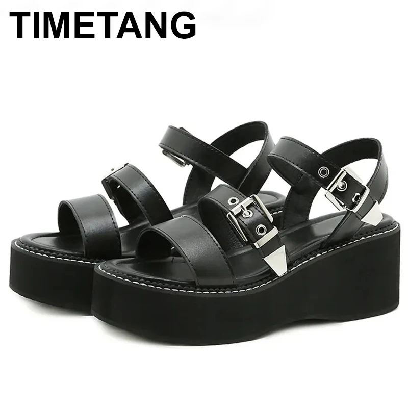 Женские сандалии с пряжкой, босоножки в стиле панк, готика, платформа, каблук, обувь на Obcasie
Женские сандалии с пряжкой, босоножки в стиле панк, готика, платформа, каблук, обувь на Obcasie