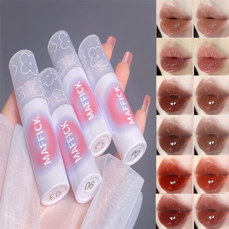 Mirror Water Lip Gloss Lip Glaze Transparent Glass Lip Oil Liquid Lipstick Lipgloss Moisturizing Natural High Gloss Lip Oil Care
Mirror Water Lip Gloss Lip Glaze Transparent Glass Lip Oil Liquid Lipstick Lipgloss Moisturizing Natural High Gloss Lip Oil Care
