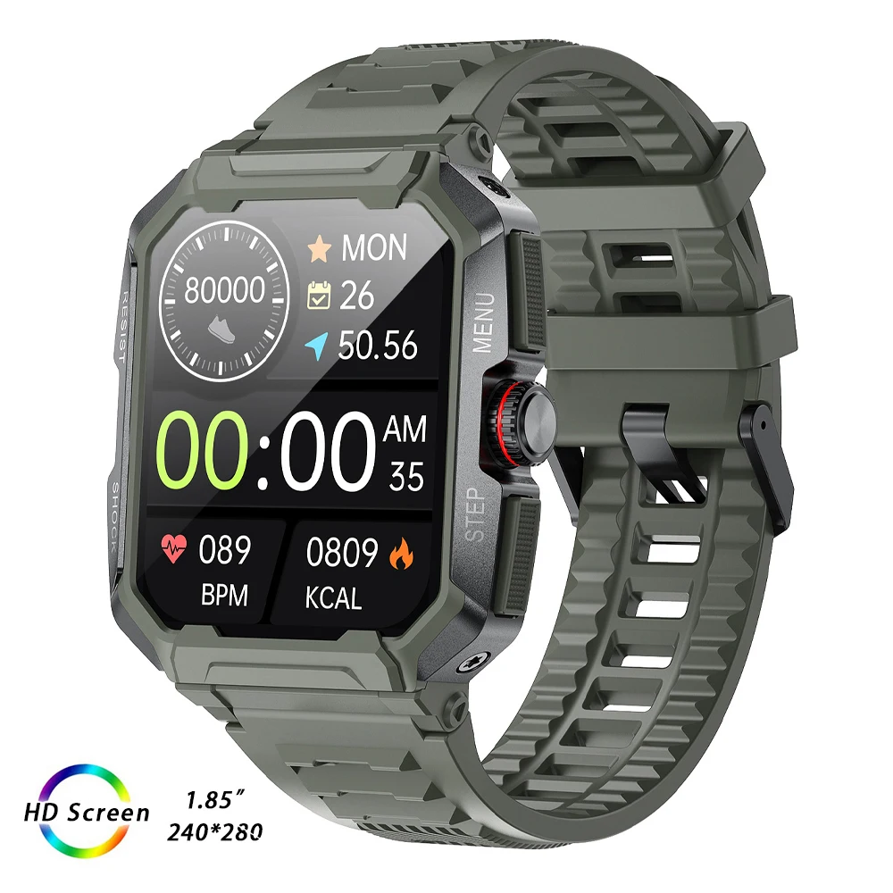 AK47 Smart Watch Men Women Outdoor Sports Smartwatch 400mAh Bluetooth Call Wristwatch Fitness Bracelet Health Monitoring Watches
AK47 Smart Watch Men Women Outdoor Sports Smartwatch 400mAh Bluetooth Call Wristwatch Fitness Bracelet Health Monitoring Watches