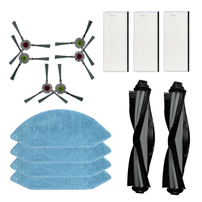 For Ecovacs Deebot OZMO U2 / U2 Pro / DGN22 Robot Vacuum Cleaner Kit Main Side Brush Hepa Filter
For Ecovacs Deebot OZMO U2 / U2 Pro / DGN22 Robot Vacuum Cleaner Kit Main Side Brush Hepa Filter