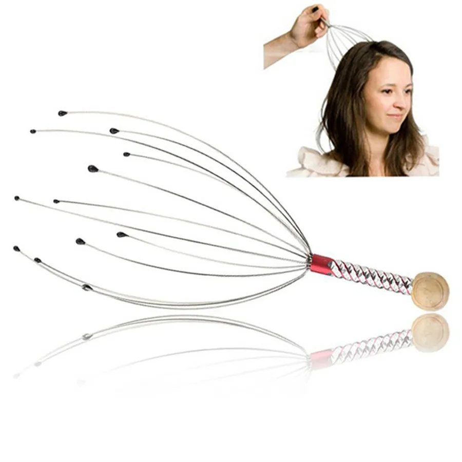 1 PC anti-stress Scores Of Pains Octopus Head Head Skin Care Neck Relief Stress Relaxing Claw Massage Skin Care Massager
1 PC anti-stress Scores Of Pains Octopus Head Head Skin Care Neck Relief Stress Relaxing Claw Massage Skin Care Massager