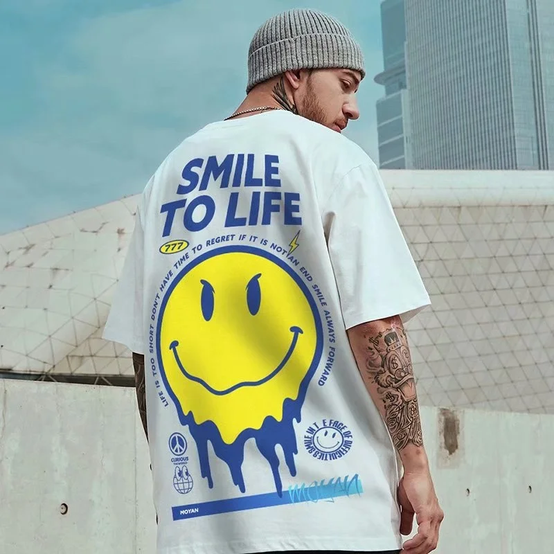Smiley Gothic Clothes Oversized HARAJUKU SHIRT T DESIGN Hop Men's T-shirts Wolf Zero Xxx Video Jordan 4 Free Shipping Streetwear
Smiley Gothic Clothes Oversized HARAJUKU SHIRT T DESIGN Hop Men's T-shirts Wolf Zero Xxx Video Jordan 4 Free Shipping Streetwear