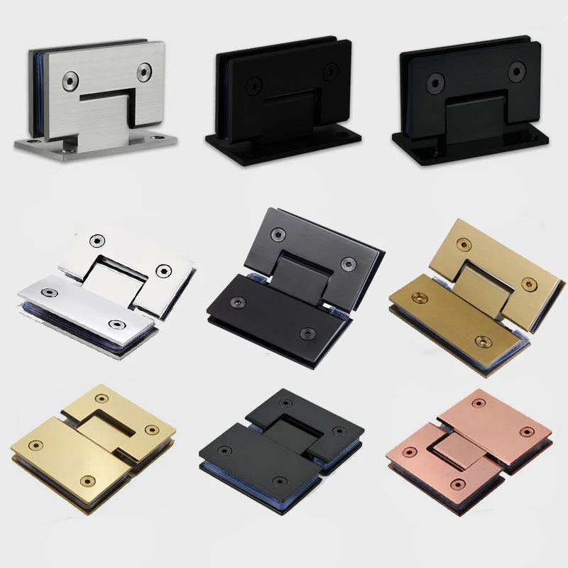 1Pcs Stainless Steel Frameless Glass Colored Door Hinge 90/135/180 Degrees of Bathroom Folding Glass Clip Bathroom Accessories
1Pcs Stainless Steel Frameless Glass Colored Door Hinge 90/135/180 Degrees of Bathroom Folding Glass Clip Bathroom Accessories