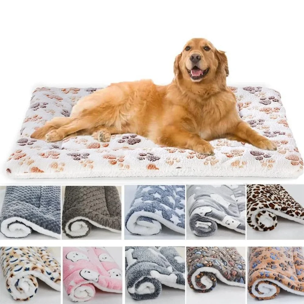 Pet Mats Double Thickened Soft Fluffy Cat Dog Blanket Non-slip Seat Cushion Washable Fall and Winter Warm Pet Mattresses
Pet Mats Double Thickened Soft Fluffy Cat Dog Blanket Non-slip Seat Cushion Washable Fall and Winter Warm Pet Mattresses