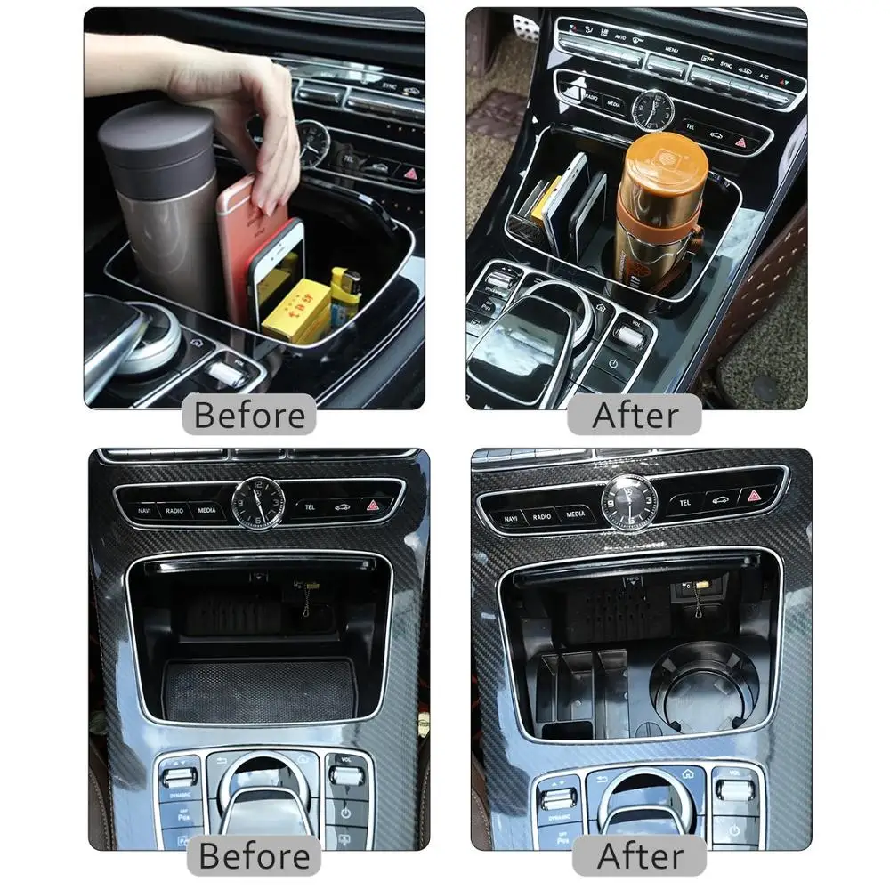 For Mercedes Benz C Class W205 GLC-Class X253 E Class W213 G Class W464 Car Central Console Storage Box Cup Holder Accessories J
For Mercedes Benz C Class W205 GLC-Class X253 E Class W213 G Class W464 Car Central Console Storage Box Cup Holder Accessories J