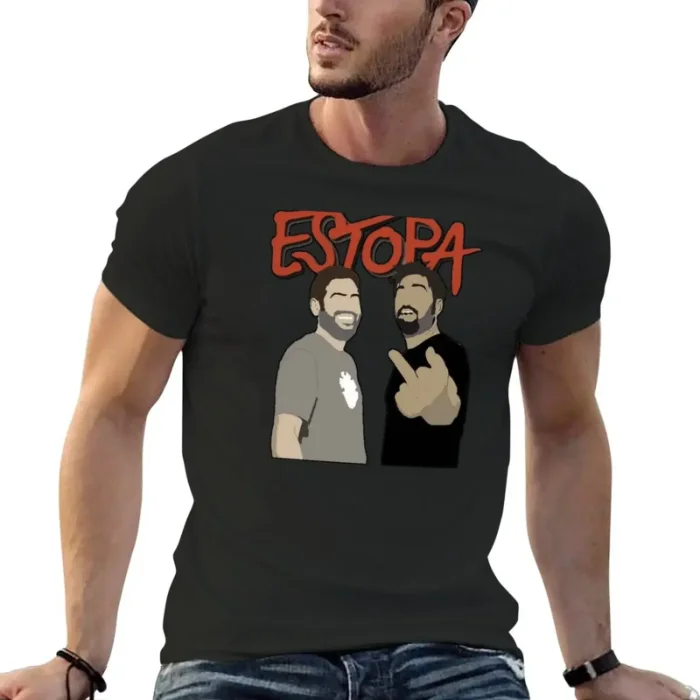 Футболка estopa заготовки индивидуальные футболки для мальчиков с животным принтом