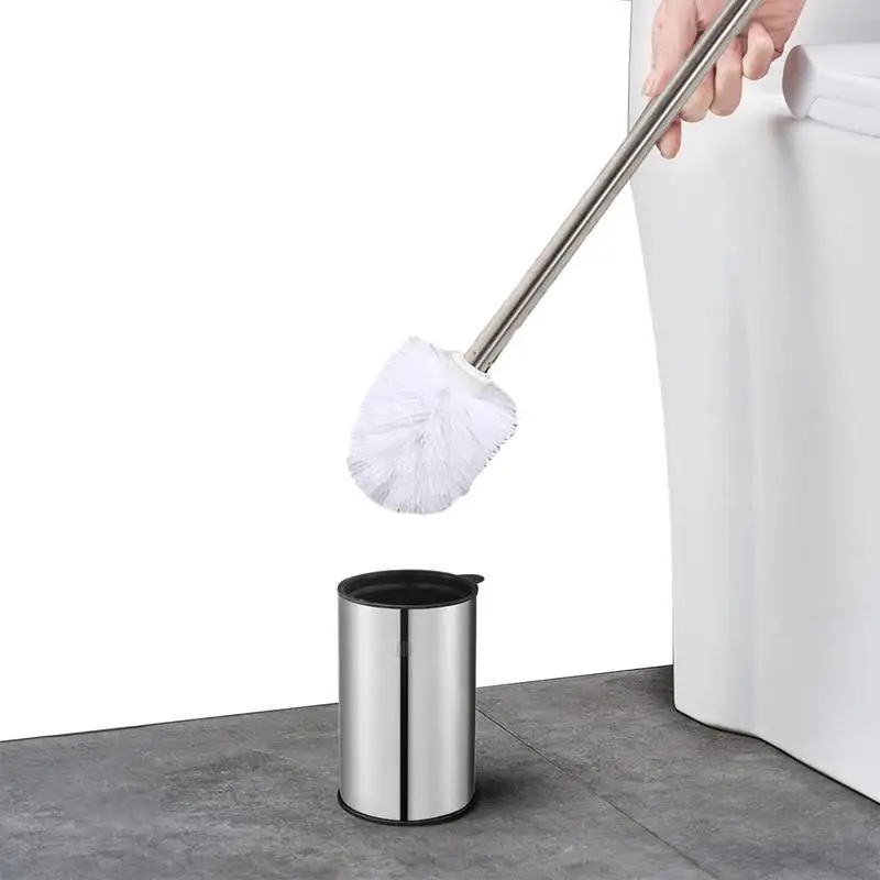 Plastic Toilet Brush With Stainless Steel Handle Soft Bristles Cleaning Tools For Bathroom
Plastic Toilet Brush With Stainless Steel Handle Soft Bristles Cleaning Tools For Bathroom