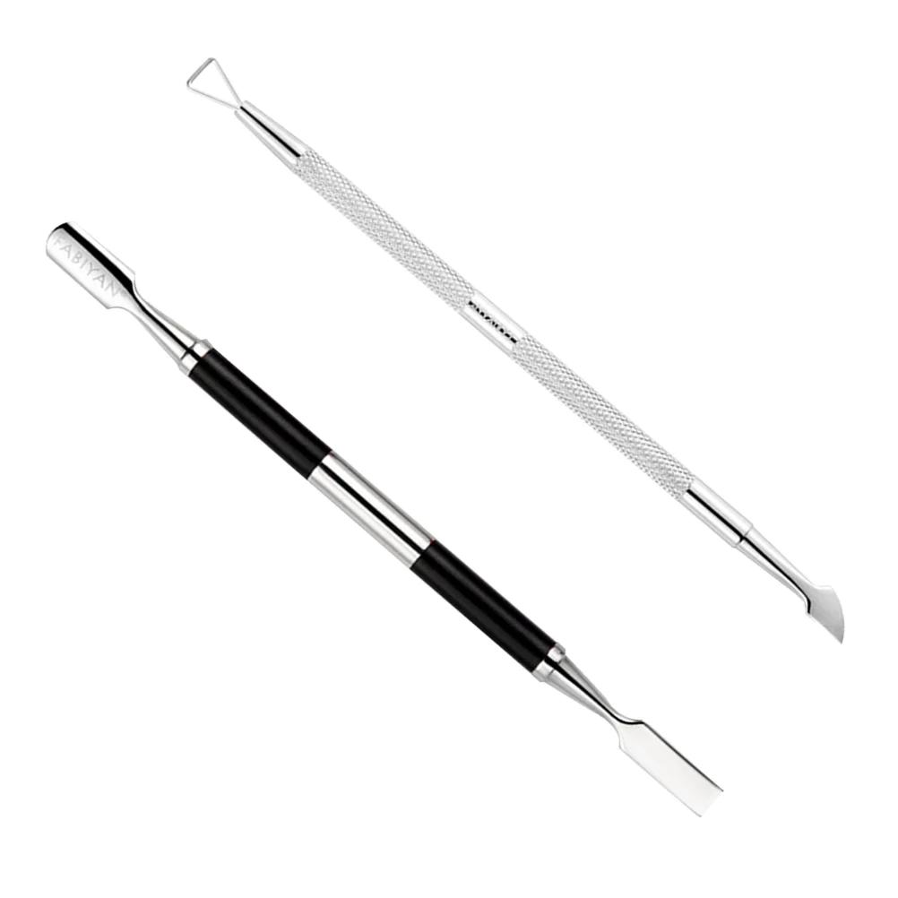 2 Pcs Stainless Steel Manicures Tools Metal Cleaner Nail Spatula Accessories Supplies
2 Pcs Stainless Steel Manicures Tools Metal Cleaner Nail Spatula Accessories Supplies