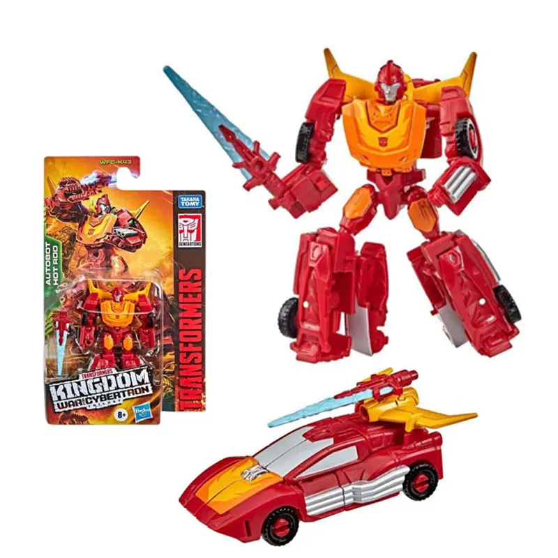 

TAKARA TOMY Transformers Hot Rod Kingdom Core Class Genuine Deformation Robot Joint Movable Boy Toy Model Gift