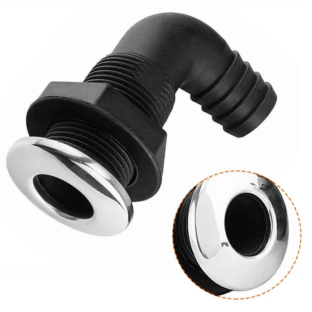 1Pcs Boat Stainless Steel 20mm Covered 90 Degree Thru-Hull Hose Fitting Through The Hull Hose Connector For Boats Yacht
1Pcs Boat Stainless Steel 20mm Covered 90 Degree Thru-Hull Hose Fitting Through The Hull Hose Connector For Boats Yacht