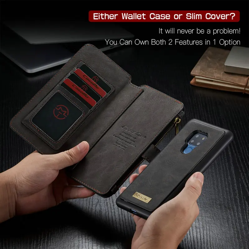 CaseMe All-In-One Handmade Wallet Case For Huawei Mate 20 Pro Ultimate Functional Detachable Flip Cover For Huawei Mate 20 Cases
CaseMe All-In-One Handmade Wallet Case For Huawei Mate 20 Pro Ultimate Functional Detachable Flip Cover For Huawei Mate 20 Cases