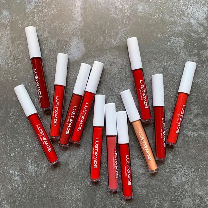 Водостойкая жидкая помада для макияжа, 12 цветов
Водостойкая жидкая помада для макияжа, 12 цветов