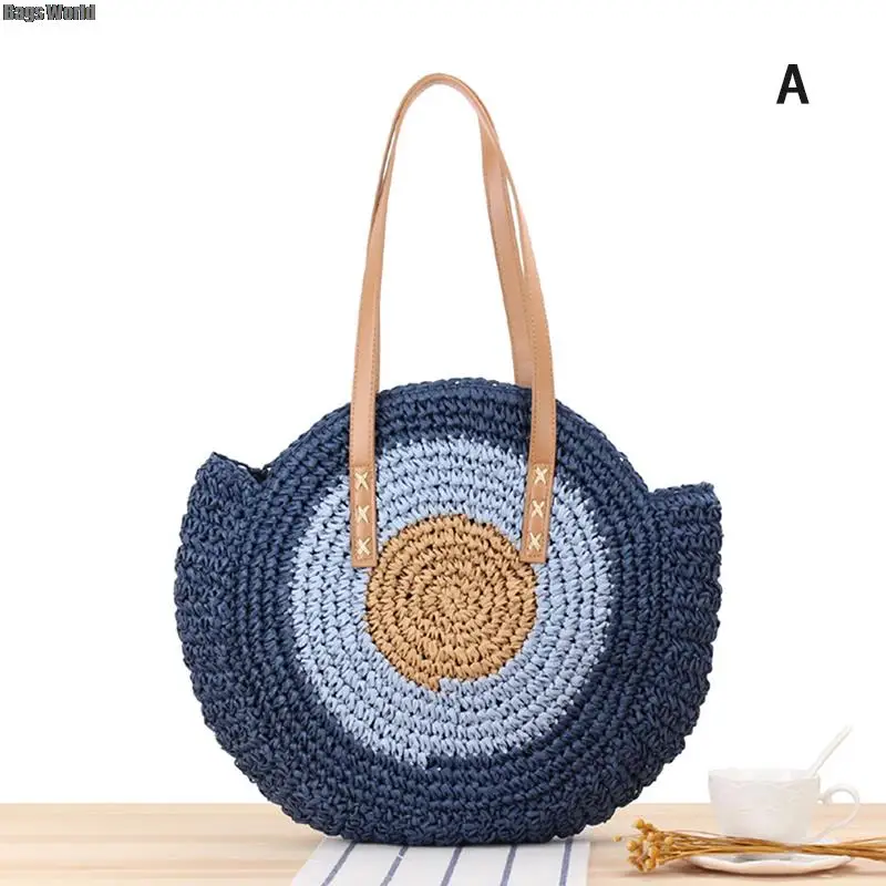 1x Classic Summer Woven Bag Women Round Beach Shoulder Bag Women Straw Bag CrossBody Bag Female Message Handbag Women Tote Bag
1x Classic Summer Woven Bag Women Round Beach Shoulder Bag Women Straw Bag CrossBody Bag Female Message Handbag Women Tote Bag