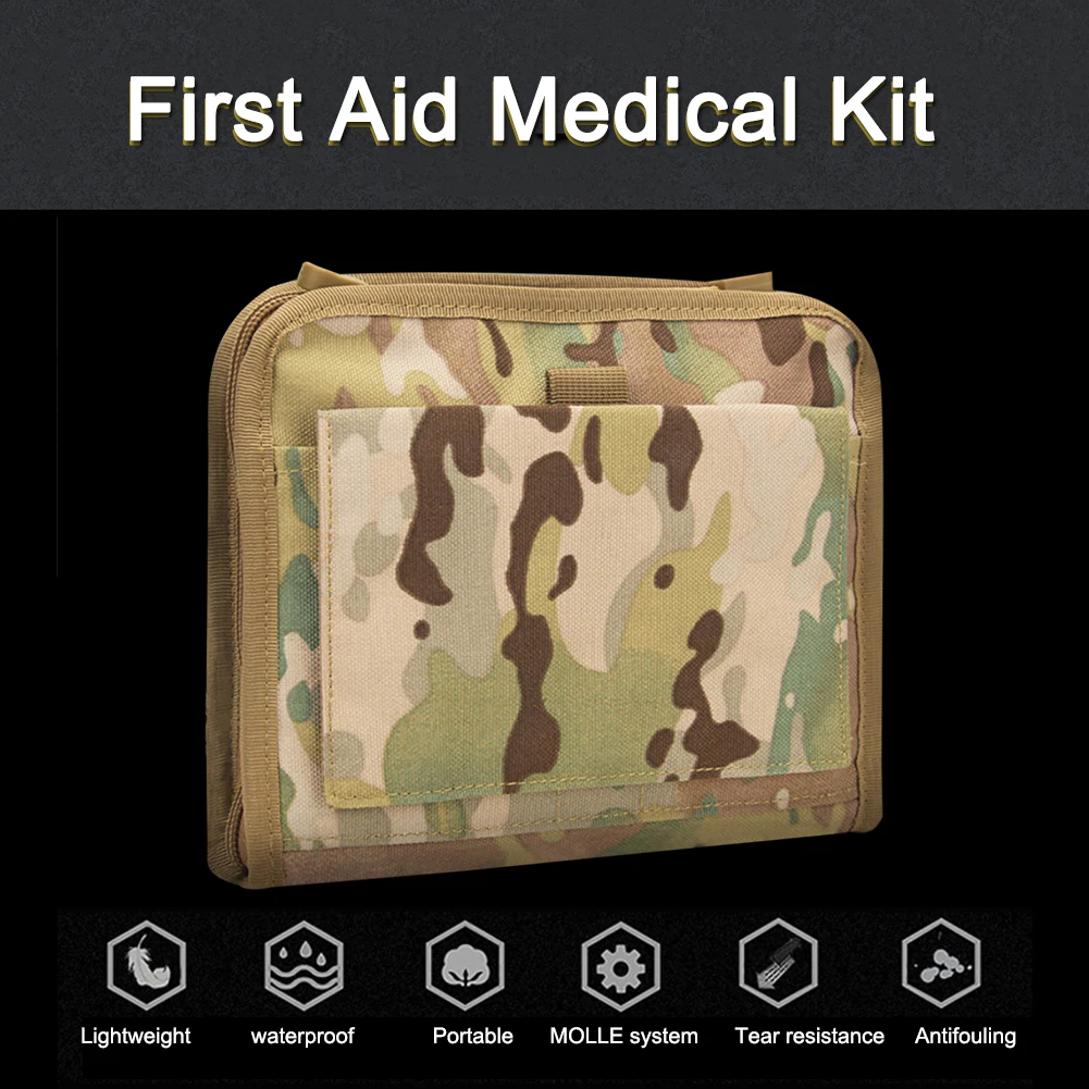 1000D Nylon Medical Pouch Organizer Portable Small Molle Accessories First Aid Kit Lightweight for Camping Hiking Hunting Travel
1000D Nylon Medical Pouch Organizer Portable Small Molle Accessories First Aid Kit Lightweight for Camping Hiking Hunting Travel