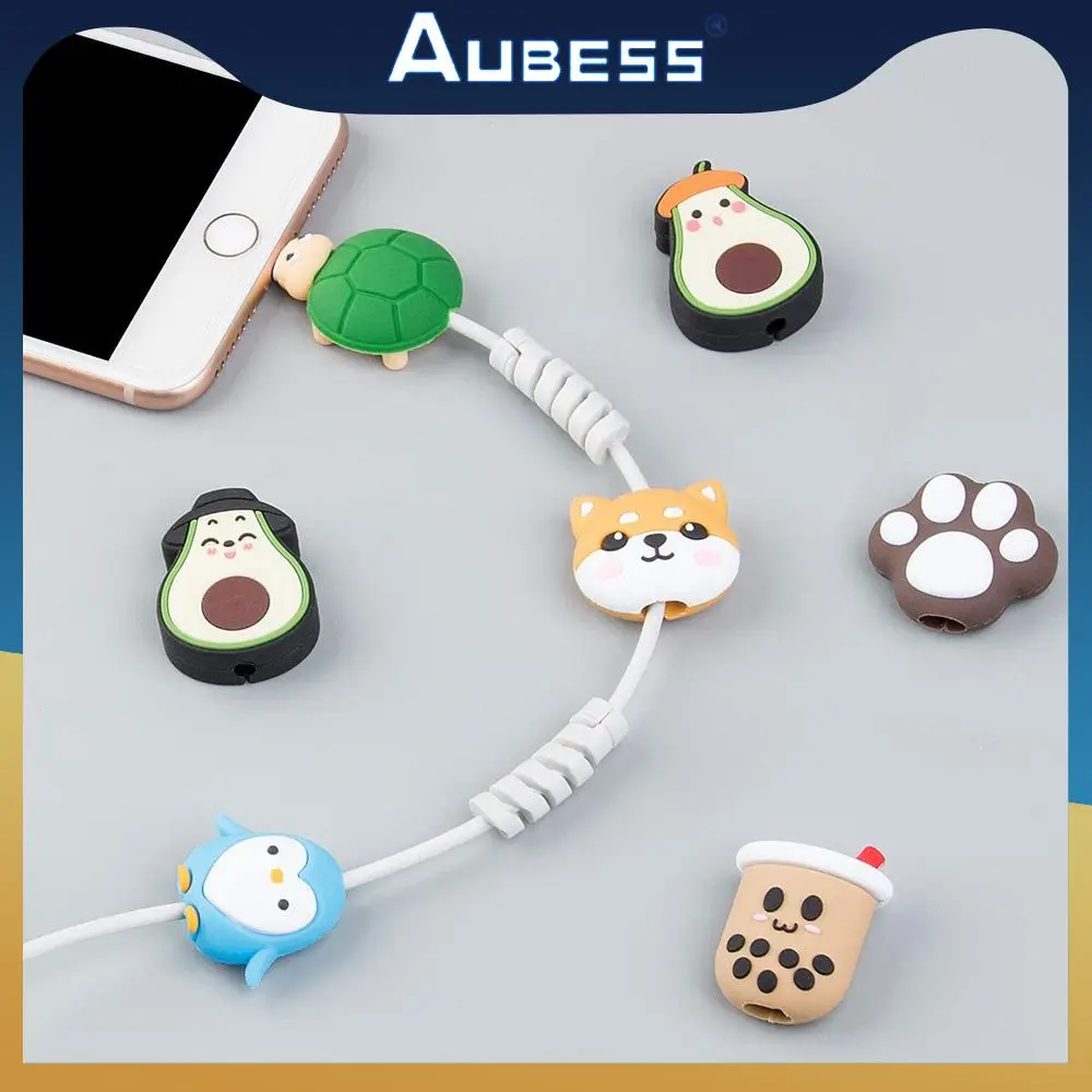 Cable Protection No Fading Mini Data Line Cord Protector Prevent Breaking Portable Cord Wire Protection Cable Head Case Cartoon
Cable Protection No Fading Mini Data Line Cord Protector Prevent Breaking Portable Cord Wire Protection Cable Head Case Cartoon