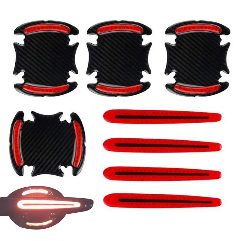 8 шт./набор, светоотражающие наклейки на дверные ручки автомобиля
8 шт./набор, светоотражающие наклейки на дверные ручки автомобиля