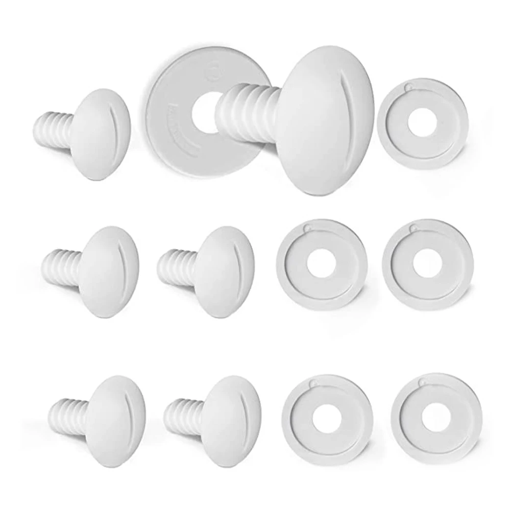 6pcs Durable White Plastic Wheel Screws Washers Pool Cleaner Replacement Parts Fit For Polaris Pool Cleaner 180/280 Pool Cleaner
6pcs Durable White Plastic Wheel Screws Washers Pool Cleaner Replacement Parts Fit For Polaris Pool Cleaner 180/280 Pool Cleaner
