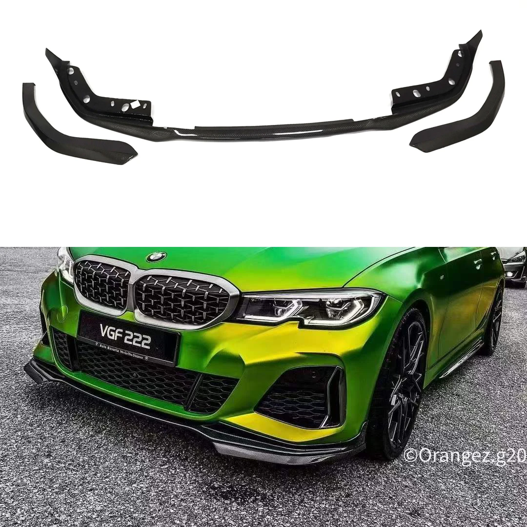 2019-2022 G20 G80 M Tech MP carbon fiber front bumper lip front spoiler car Body kit for G20 G80 
2019-2022 G20 G80 M Tech MP carbon fiber front bumper lip front spoiler car Body kit for G20 G80