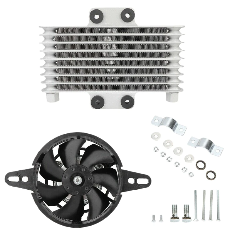 Motorcycle Engine Oil Cooler Fan Cooling Radiator Aluminum 125Ml Universal for Motorcycle Dirt Bike ATV
Motorcycle Engine Oil Cooler Fan Cooling Radiator Aluminum 125Ml Universal for Motorcycle Dirt Bike ATV