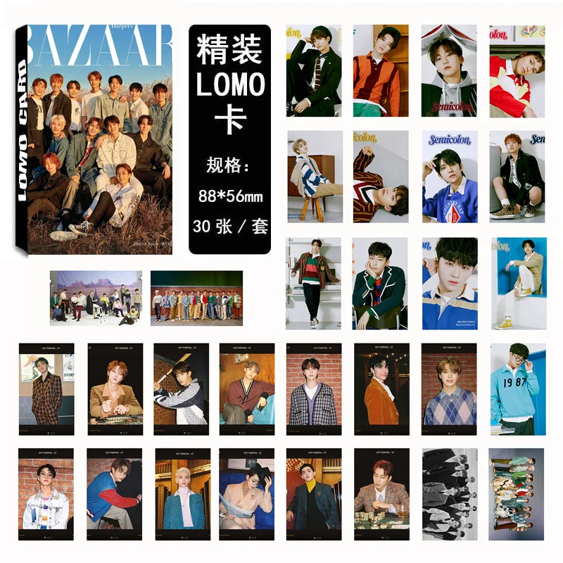 KPOP New Boys Group SEVENTEEN 17 LOMO Box Card Semicolon Concept Photo LOMO Card High Quality Photo Card Postcard Gifts Dino JUN
KPOP New Boys Group SEVENTEEN 17 LOMO Box Card Semicolon Concept Photo LOMO Card High Quality Photo Card Postcard Gifts Dino JUN