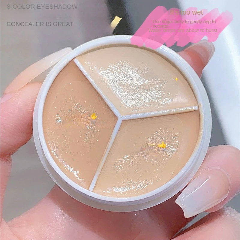 Three-Color Concealer Foundation Concealer For Dark Circles And Acne Marks High Quality Professional Makeup Accessories Make Up
Three-Color Concealer Foundation Concealer For Dark Circles And Acne Marks High Quality Professional Makeup Accessories Make Up