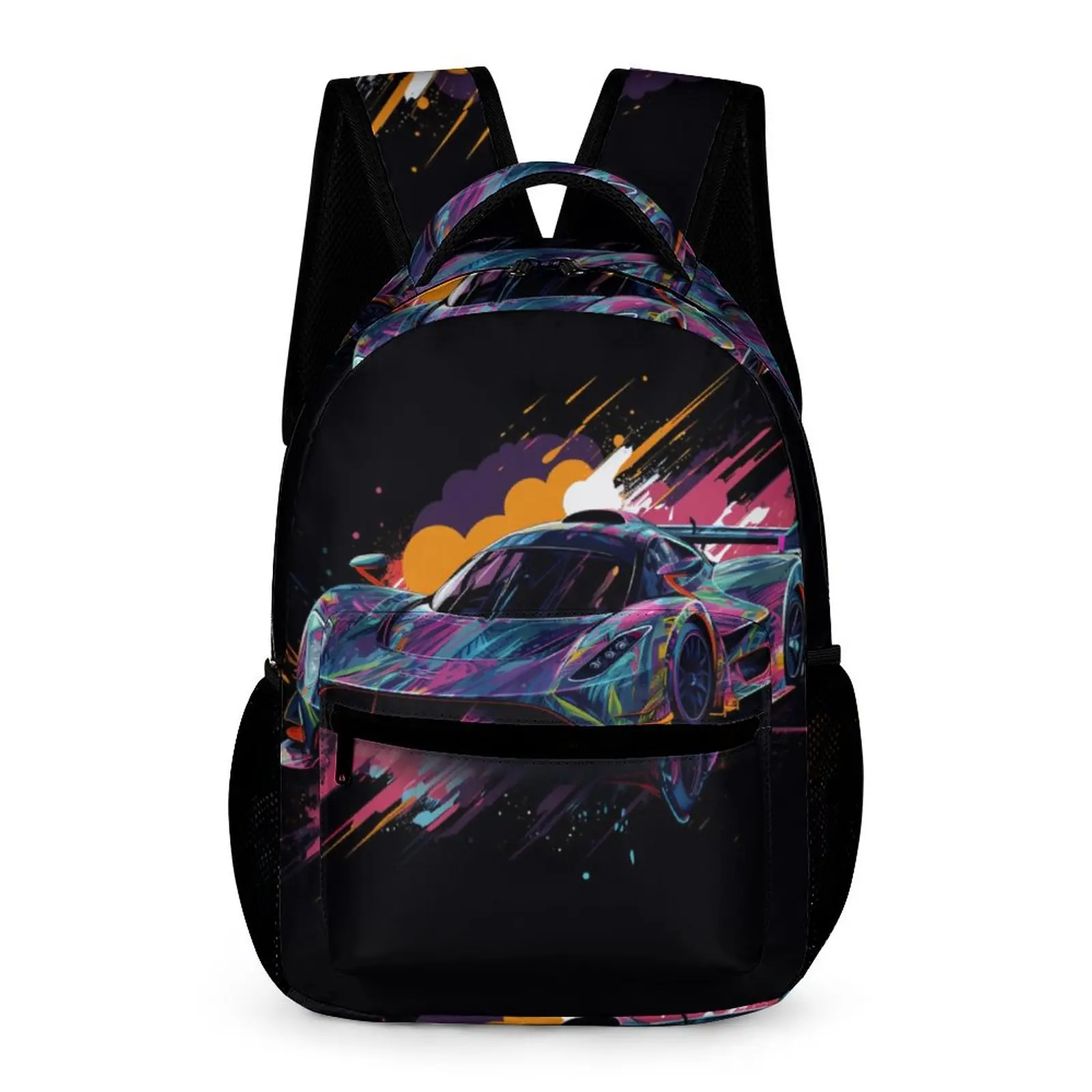 Dazzling Sports Car Backpack Grafitti Psychadelic Sport Backpacks Student Colorful Big School Bags Cute Rucksack
Dazzling Sports Car Backpack Grafitti Psychadelic Sport Backpacks Student Colorful Big School Bags Cute Rucksack