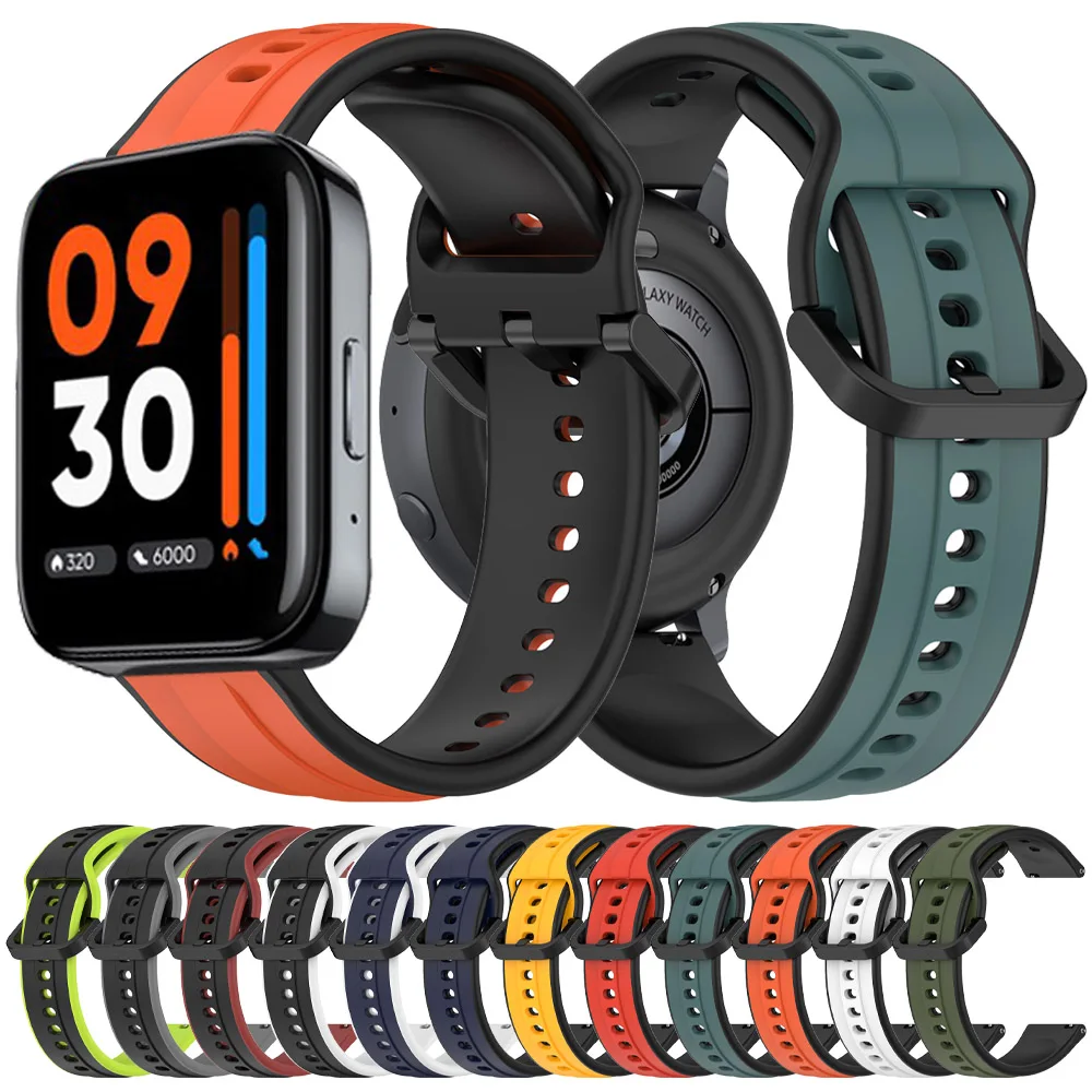 Ремешок силиконовый для часов Realme Watch S Pro, сменный мягкий спортивный браслет для наручных часов Realme Watch 3 Pro, аксессуары для часов 20 мм 22 мм
Ремешок силиконовый для часов Realme Watch S Pro, сменный мягкий спортивный браслет для наручных часов Realme Watch 3 Pro, аксессуары для часов 20 мм 22 мм