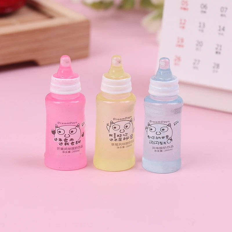 3pcs/set Simulation Mini Baby Milk Bottle Dollhouse Decoration Accessories Model Toys Ornaments
3pcs/set Simulation Mini Baby Milk Bottle Dollhouse Decoration Accessories Model Toys Ornaments