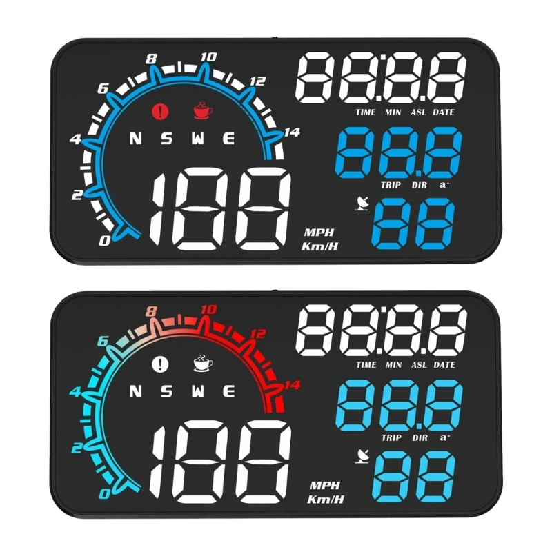 G11HUD Head Up Display GPSSpeedometer Multifunction LED Windscreen Projector Driving Alarm Car Speed Alarm Reminder
G11HUD Head Up Display GPSSpeedometer Multifunction LED Windscreen Projector Driving Alarm Car Speed Alarm Reminder